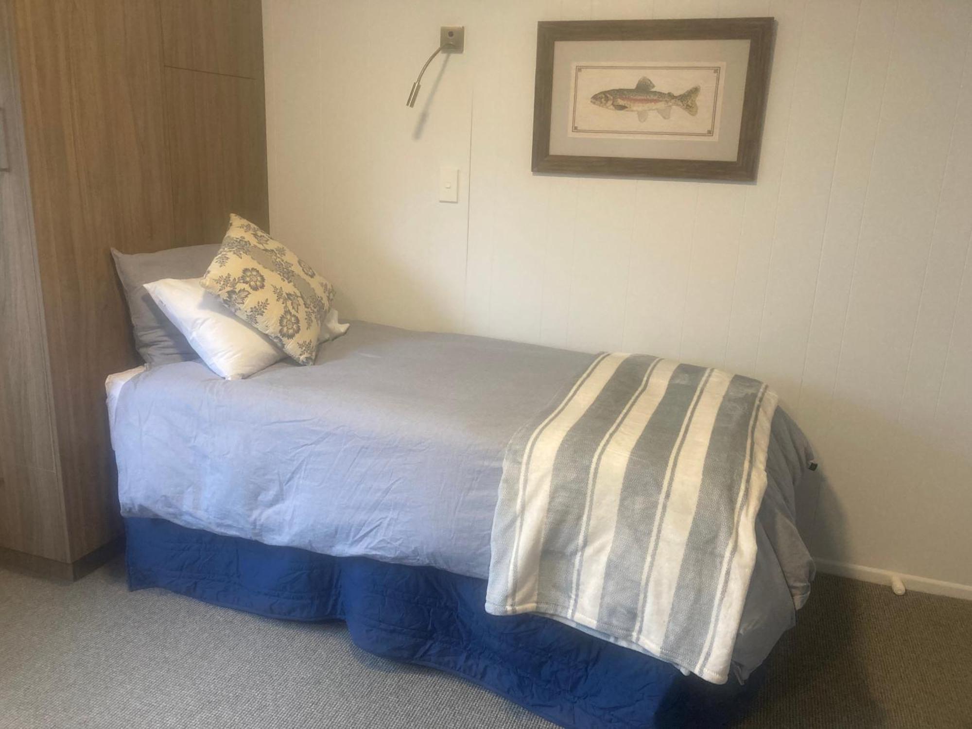 Anglers Adventure Paradise Cabin Bnb Wifi Parking Туранги Екстериор снимка